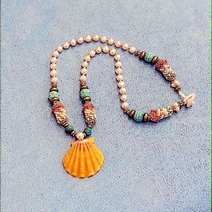 Saltwater Pearl 🐚 Choker Necklace